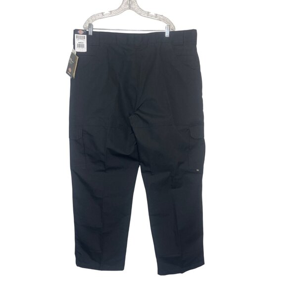 Dickies Ripstop Tactical Pants Mens 40x34 Black New Stain Wrinkle Resistant - Picture 2 of 11